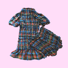 Load image into Gallery viewer, Plaid Shirred set!
