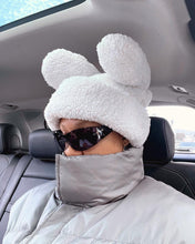 Load image into Gallery viewer, Bunny Beanie- White
