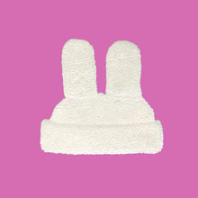 Load image into Gallery viewer, Bunny Beanie- White
